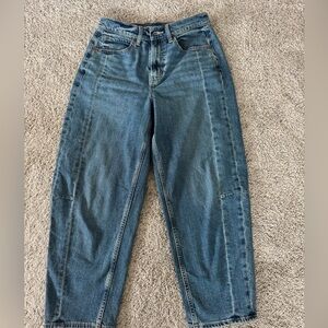 Old Navy barrel leg jeans